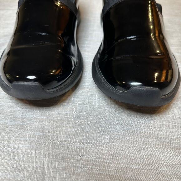 Vionic Pro Womens Fiona PNT Slip-On Shoes Size 8.5 Black Patent Leather Made In - Picture 4 of 9
